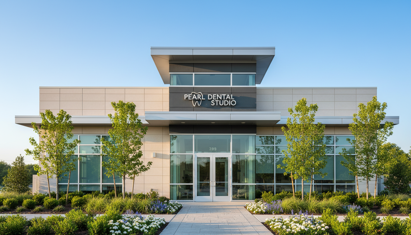 Vibrant Dental exterior view with welcoming entrance